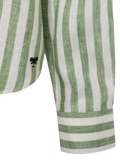 Weekend Max Mara Damen Hemdbluse aus Leinen - Nolana in erbse ecru