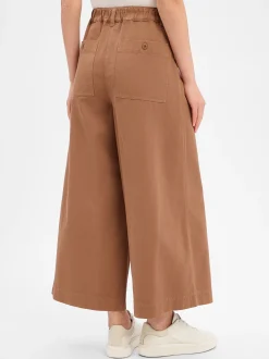 Weekend Max Mara Damen Hose in camel - Länge: verkürzt