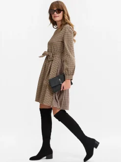 Weekend Max Mara Damen Kleid - Vetta in melange braun