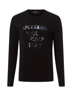 Weekend Max Mara Damen Langarmshirt - Renoir in schwarz