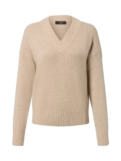 Weekend Max Mara Damen Strickpullover mit Alpaka-Anteil - Visita in sand