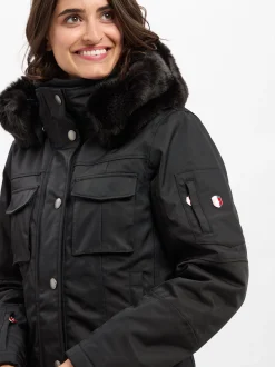 Wellensteyn Damen Funktionsparka - Schneezauber in schwarz