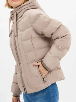 Wellensteyn Damen Steppjacke - Belvitini Short in beige