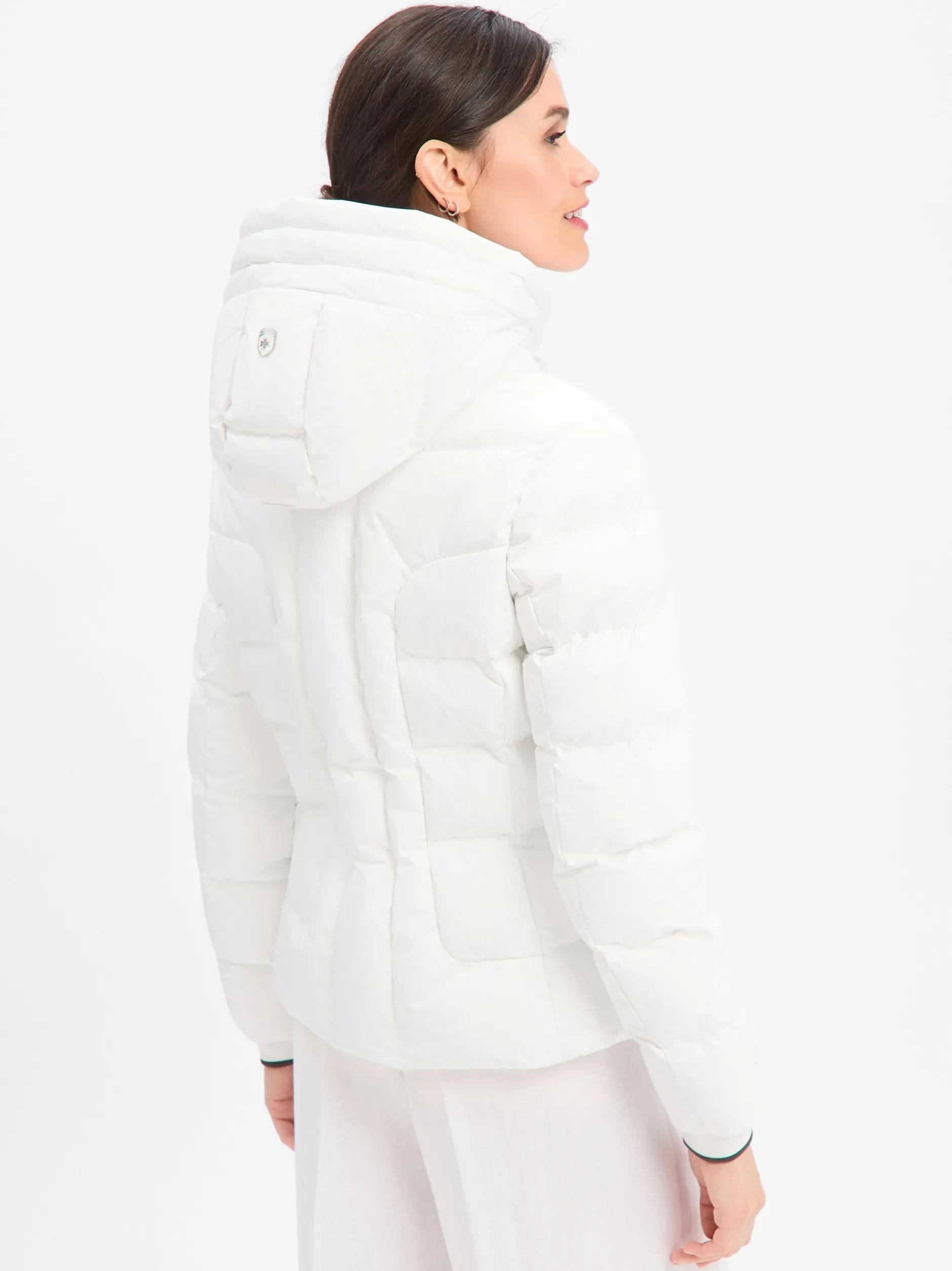 Wellensteyn Damen Steppjacke - Belvitini Short in weiß