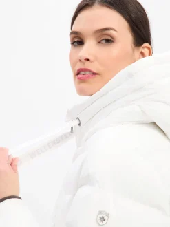 Wellensteyn Damen Steppjacke - Belvitini Short in weiß