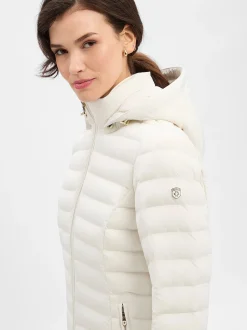 Wellensteyn Damen Steppjacke - Italy Hood in ecru