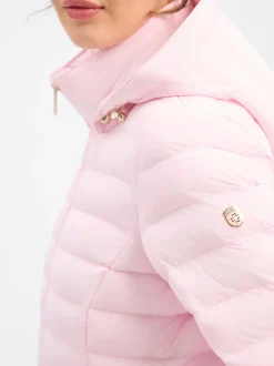 Wellensteyn Damen Steppjacke - Italy Hood in rosa