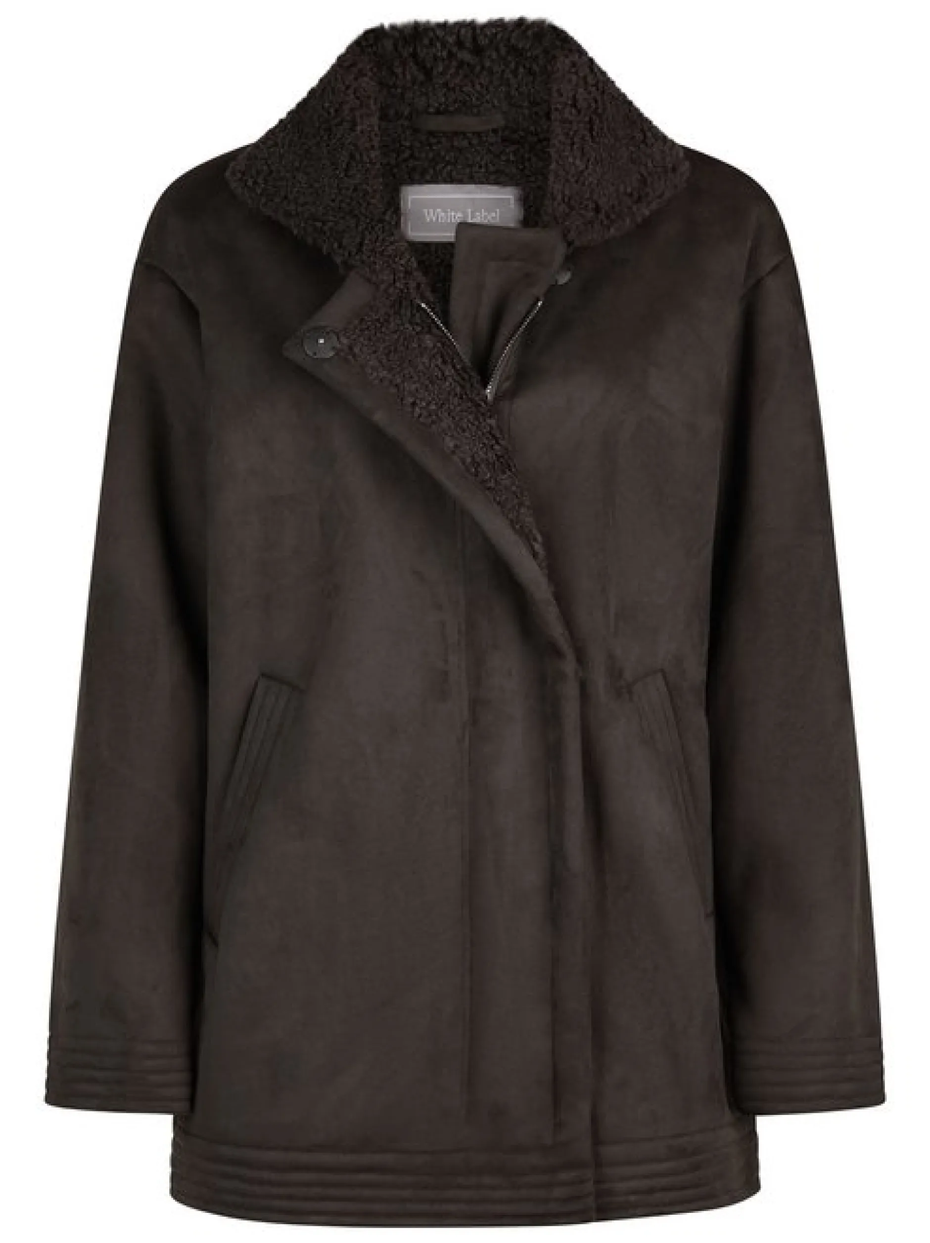 White Label Damen Jacke in schwarz