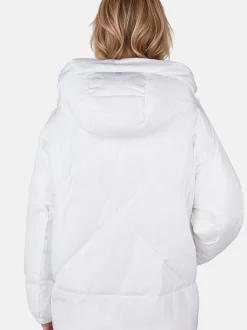 White Label Damen Pufferjacke in weiß - Ärmel: langarm