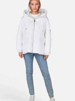 White Label Damen Pufferjacke in weiß - Ärmel: langarm