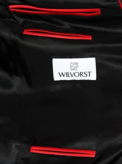 Wilvorst Herren Smoking-Sakko in schwarz