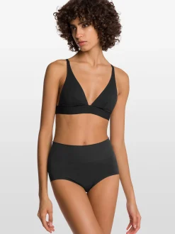 Wolford Damen Bügelloser BH - Triangle Bralette in schwarz