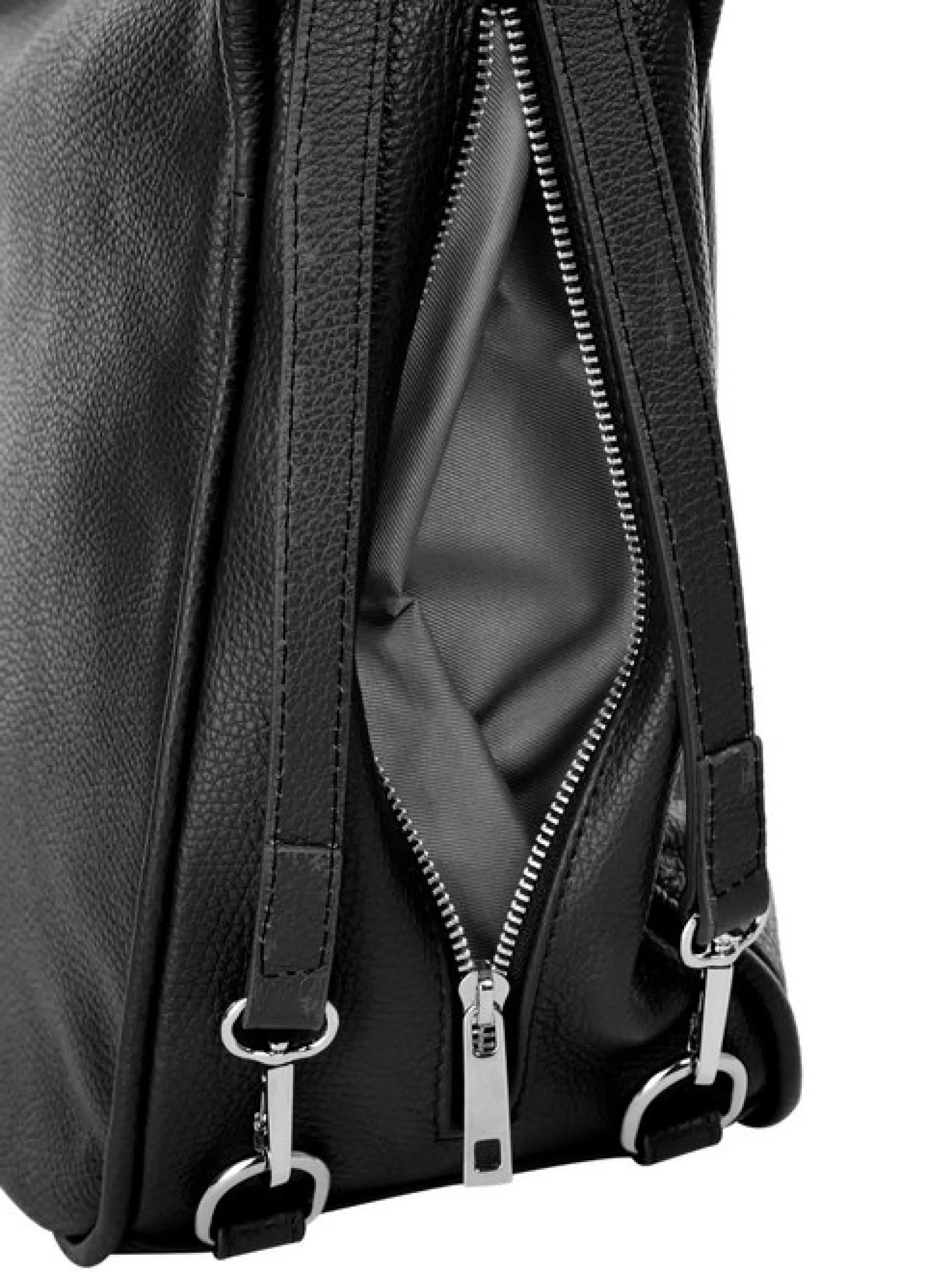 X-Zone Damen Cityrucksack in schwarz