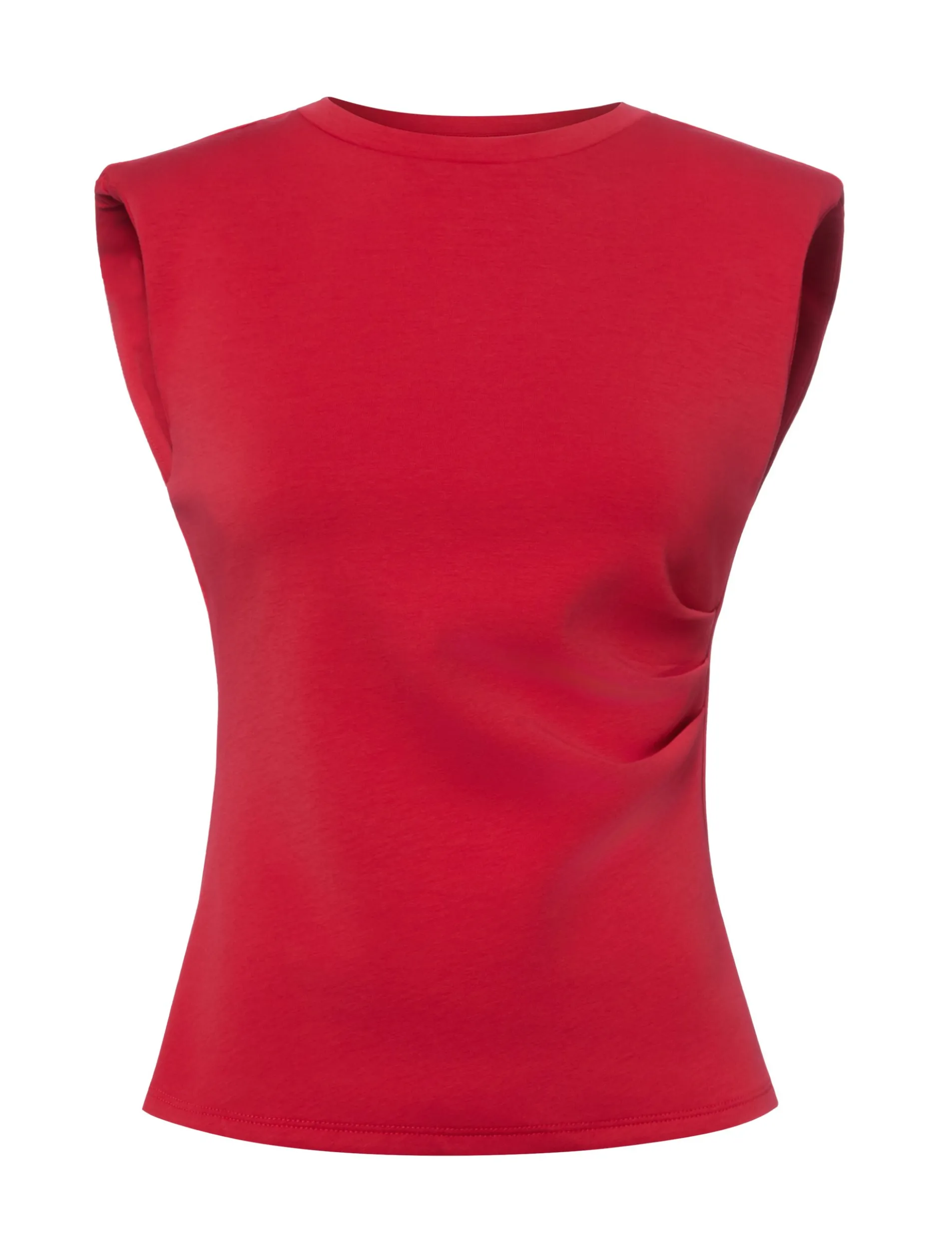 Y.A.S Damen Jersey-Top - YASPina in rot
