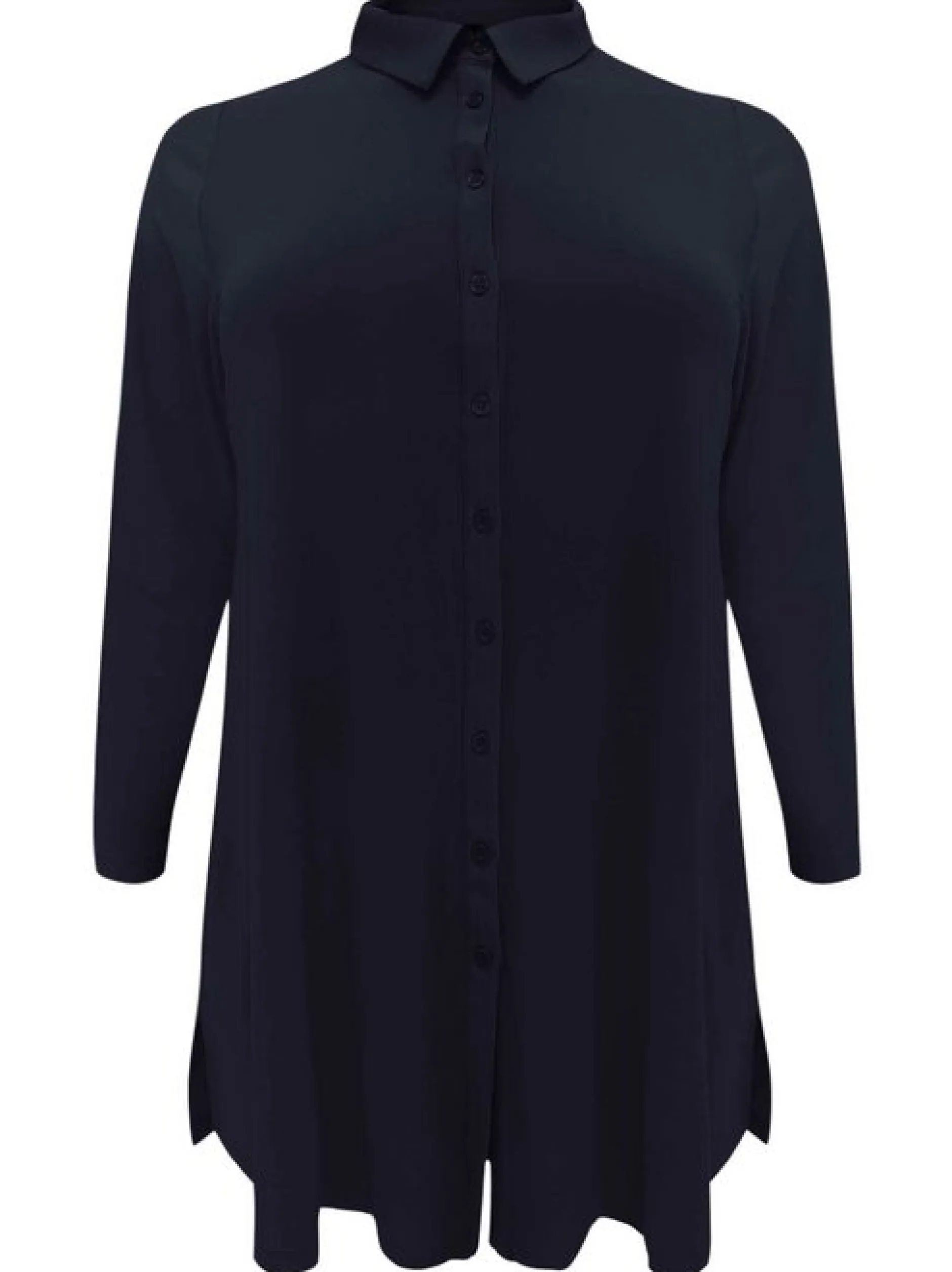 YOEK Damen Bluse in blau