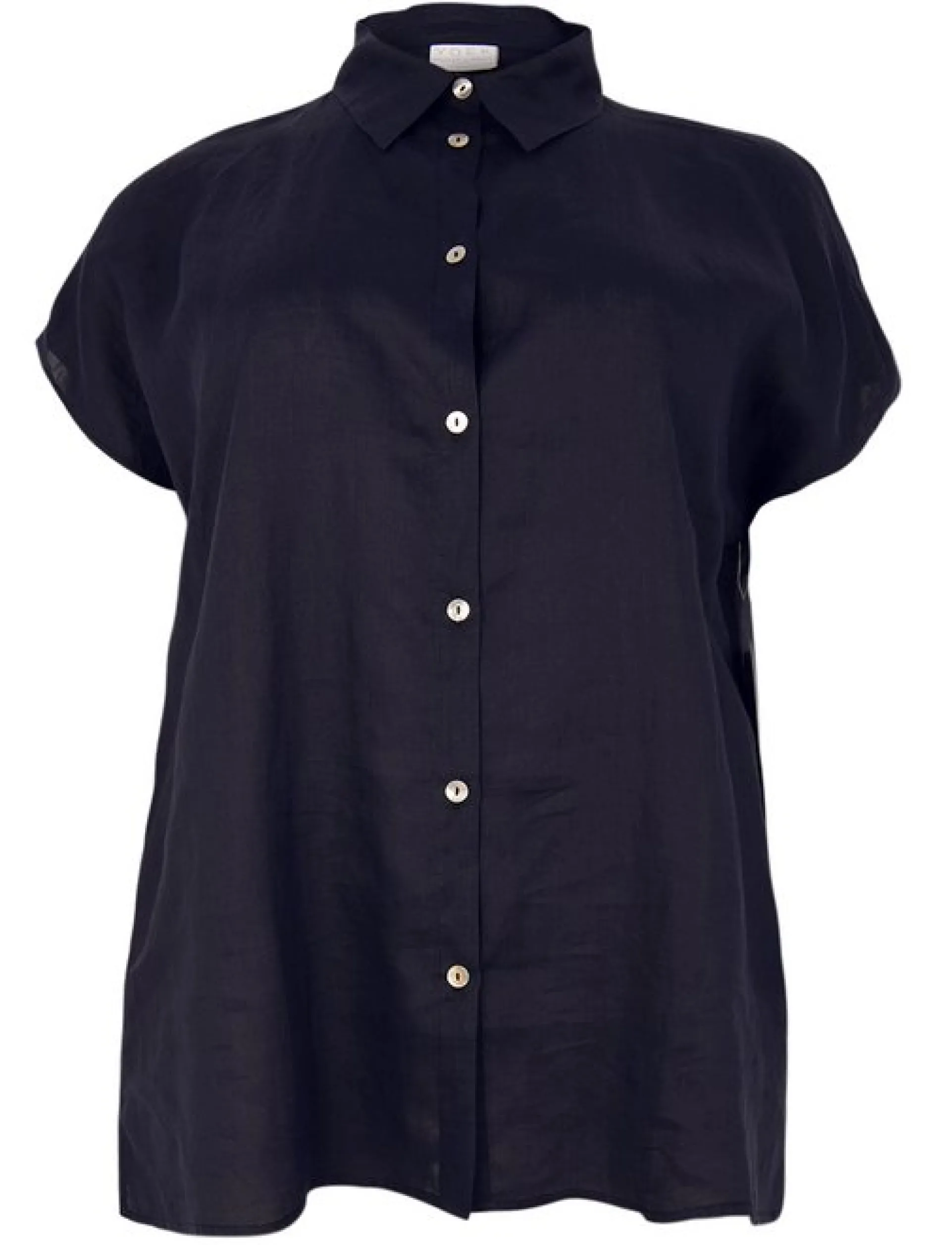 YOEK Damen Bluse in blau