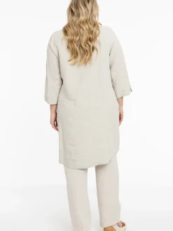 YOEK Damen Bluse in braun