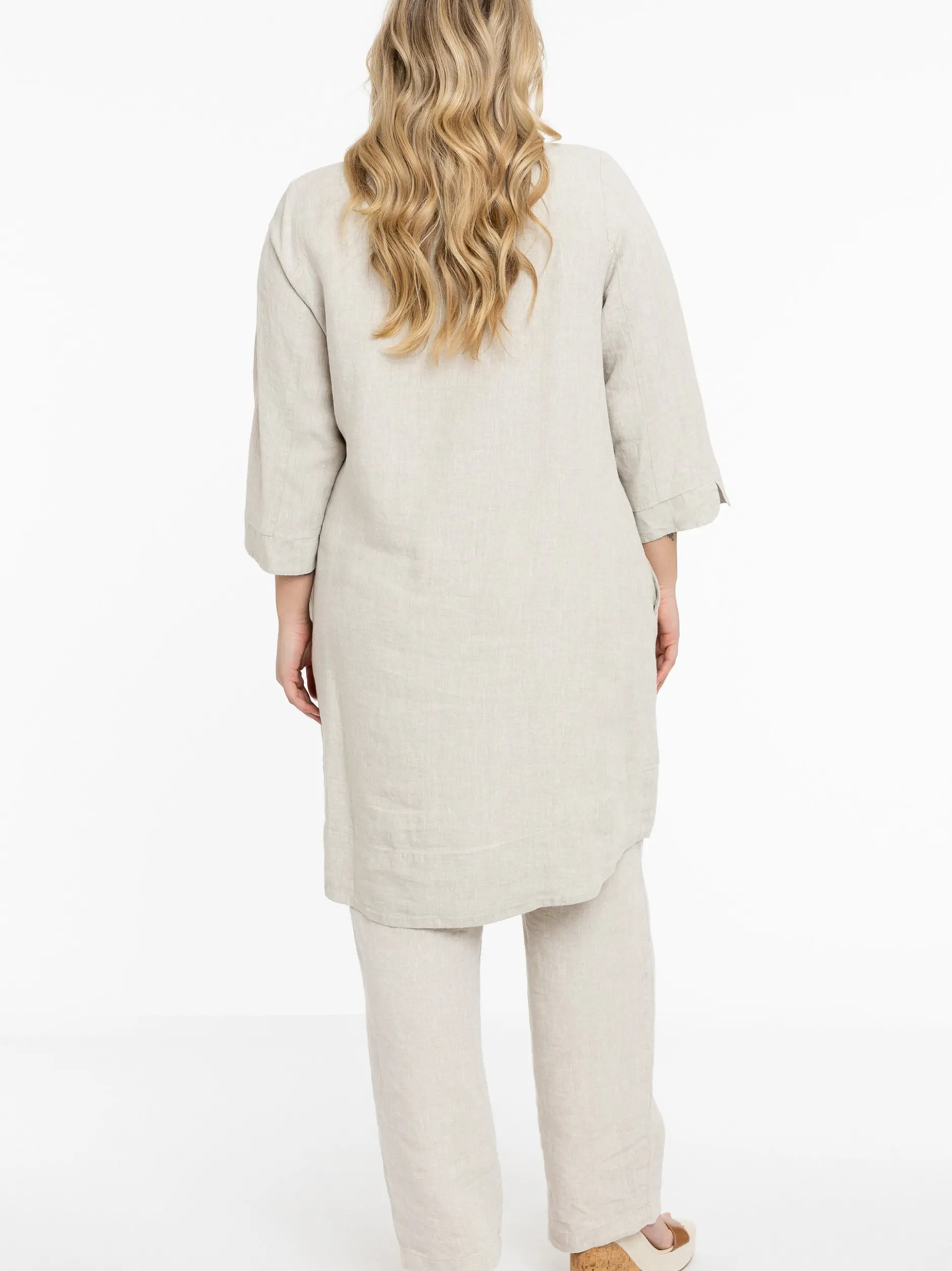 YOEK Damen Bluse in braun
