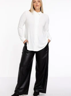 YOEK Damen Bluse in ecru