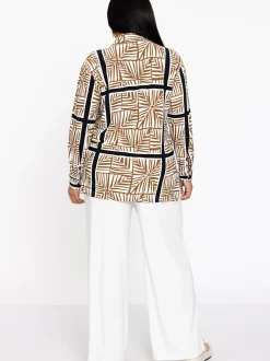YOEK Damen Bluse in ecru