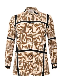 YOEK Damen Bluse in ecru