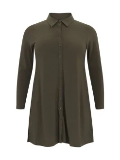 YOEK Damen Bluse in grün