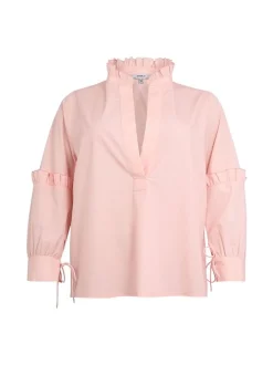YOEK Damen Bluse in rosa