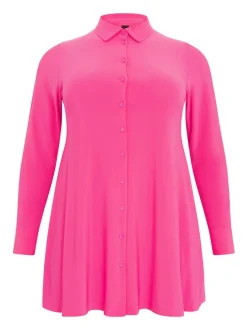 YOEK Damen Bluse in rosa
