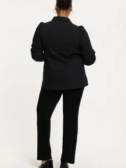 YOEK Damen Bluse in schwarz
