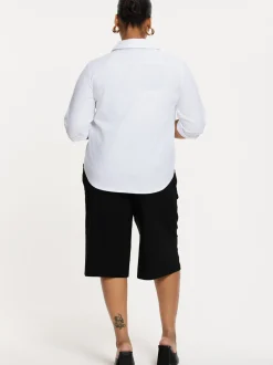 YOEK Damen Bluse in weiß