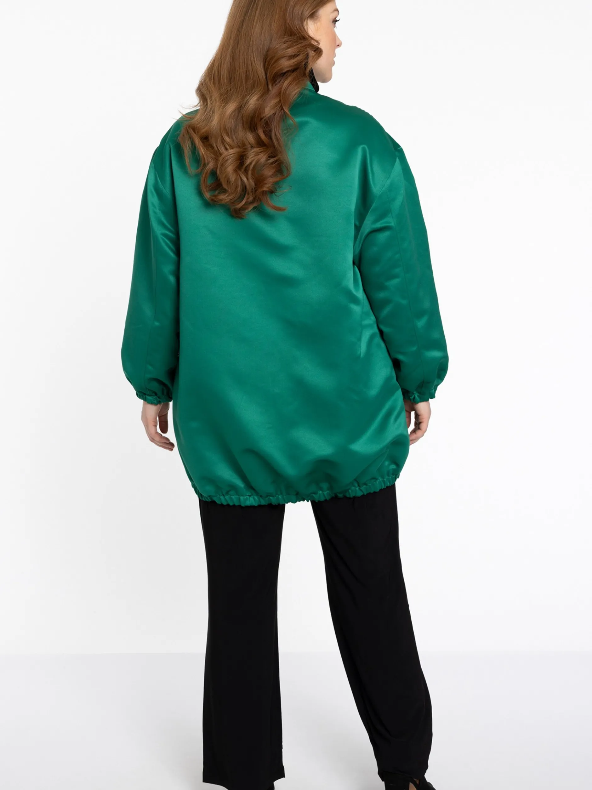 YOEK Damen Bomberjacke in grün