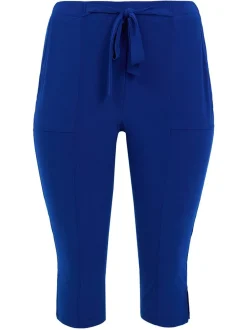 YOEK Damen Culotte in blau