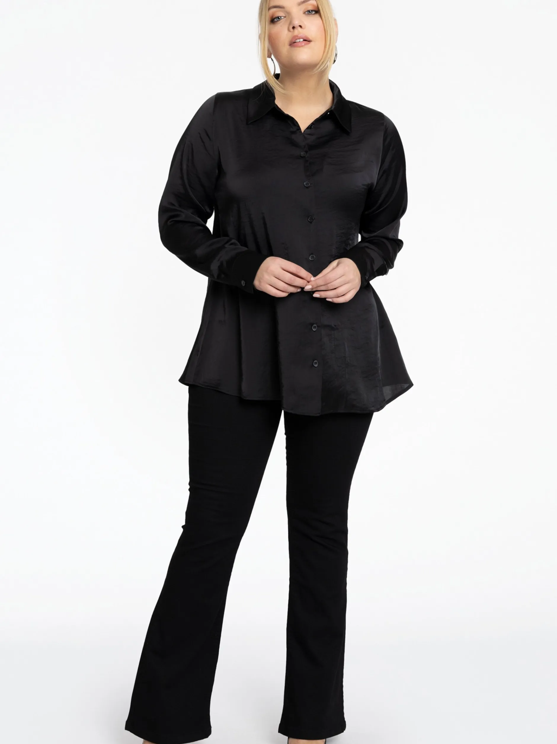 YOEK Damen Hose in schwarz