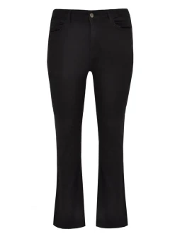 YOEK Damen Jeans in schwarz