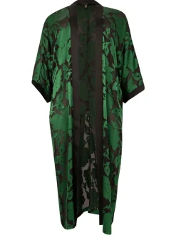 YOEK Damen Kimono in grün