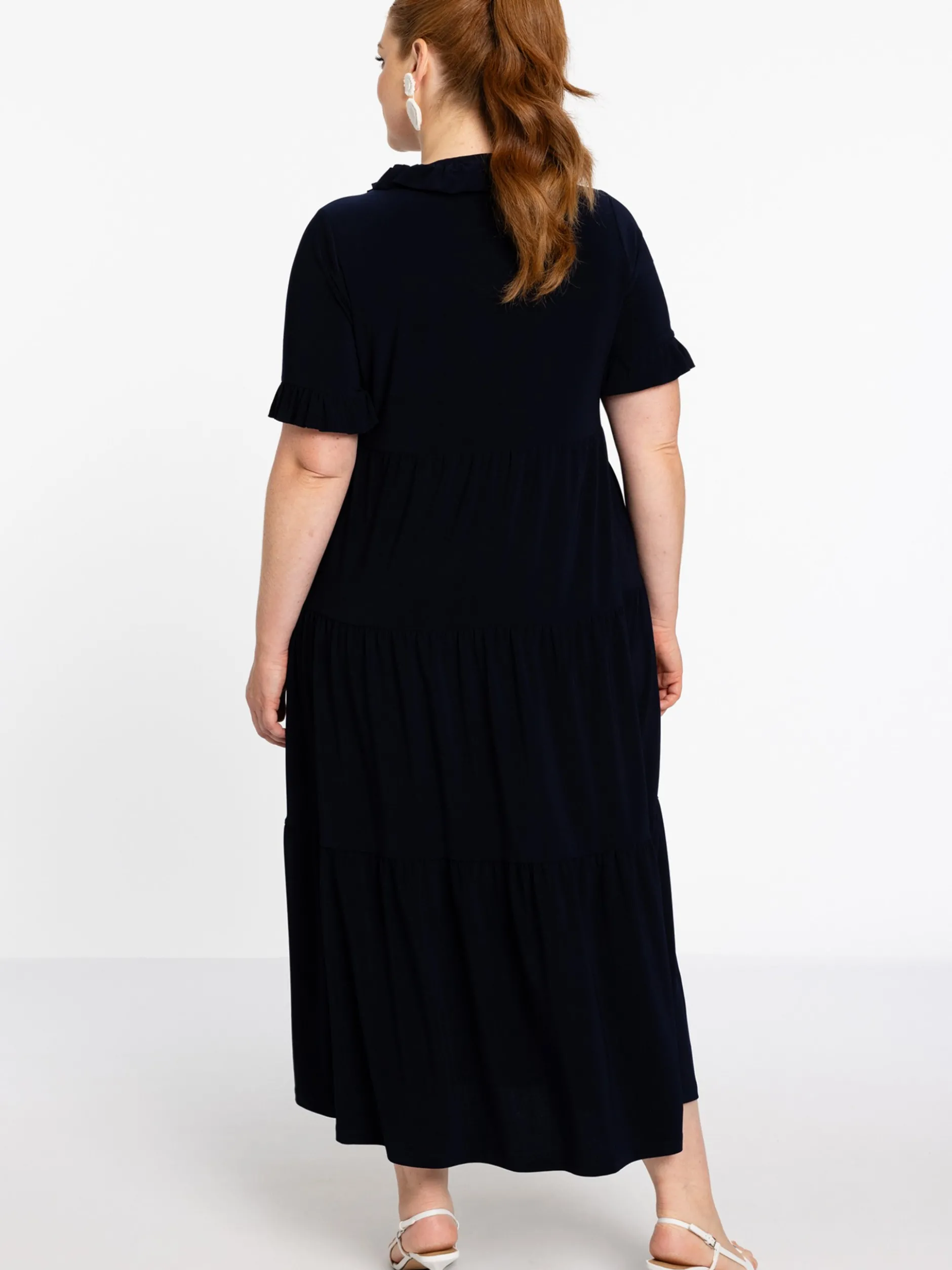 YOEK Damen Kleid in blau