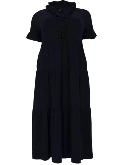 YOEK Damen Kleid in blau