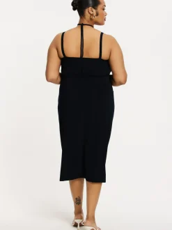 YOEK Damen Kleid in blau