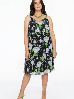 YOEK Damen Kleid in blau