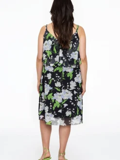 YOEK Damen Kleid in blau