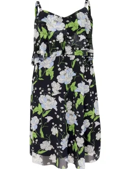 YOEK Damen Kleid in blau