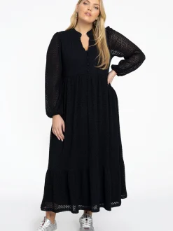 YOEK Damen Kleid in blau