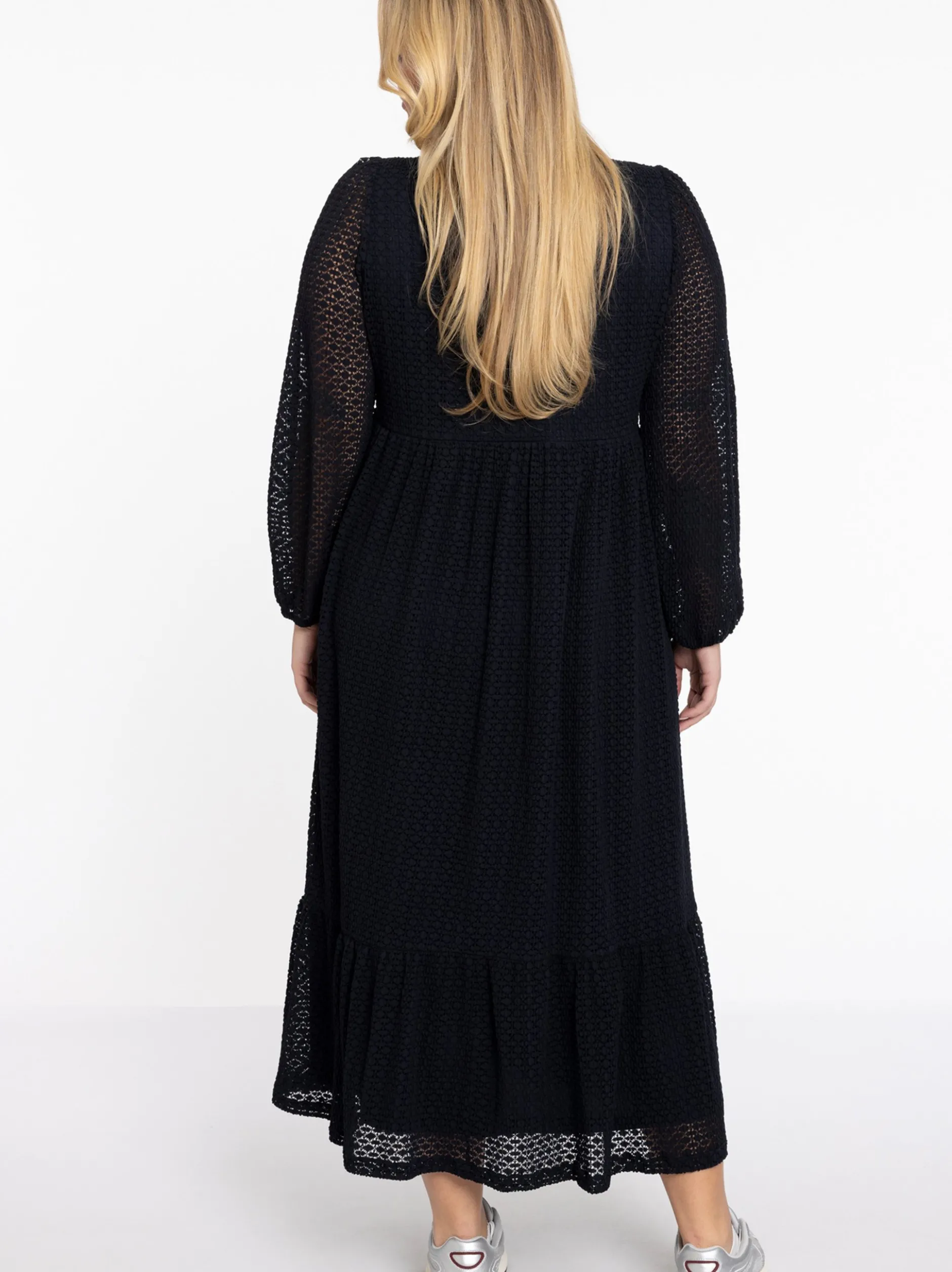 YOEK Damen Kleid in blau