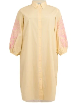 YOEK Damen Kleid in gelb