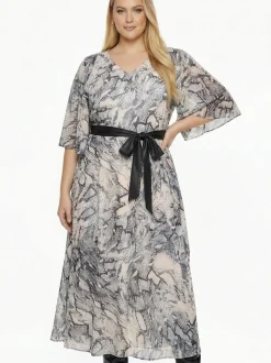 YOEK Damen Kleid in grau
