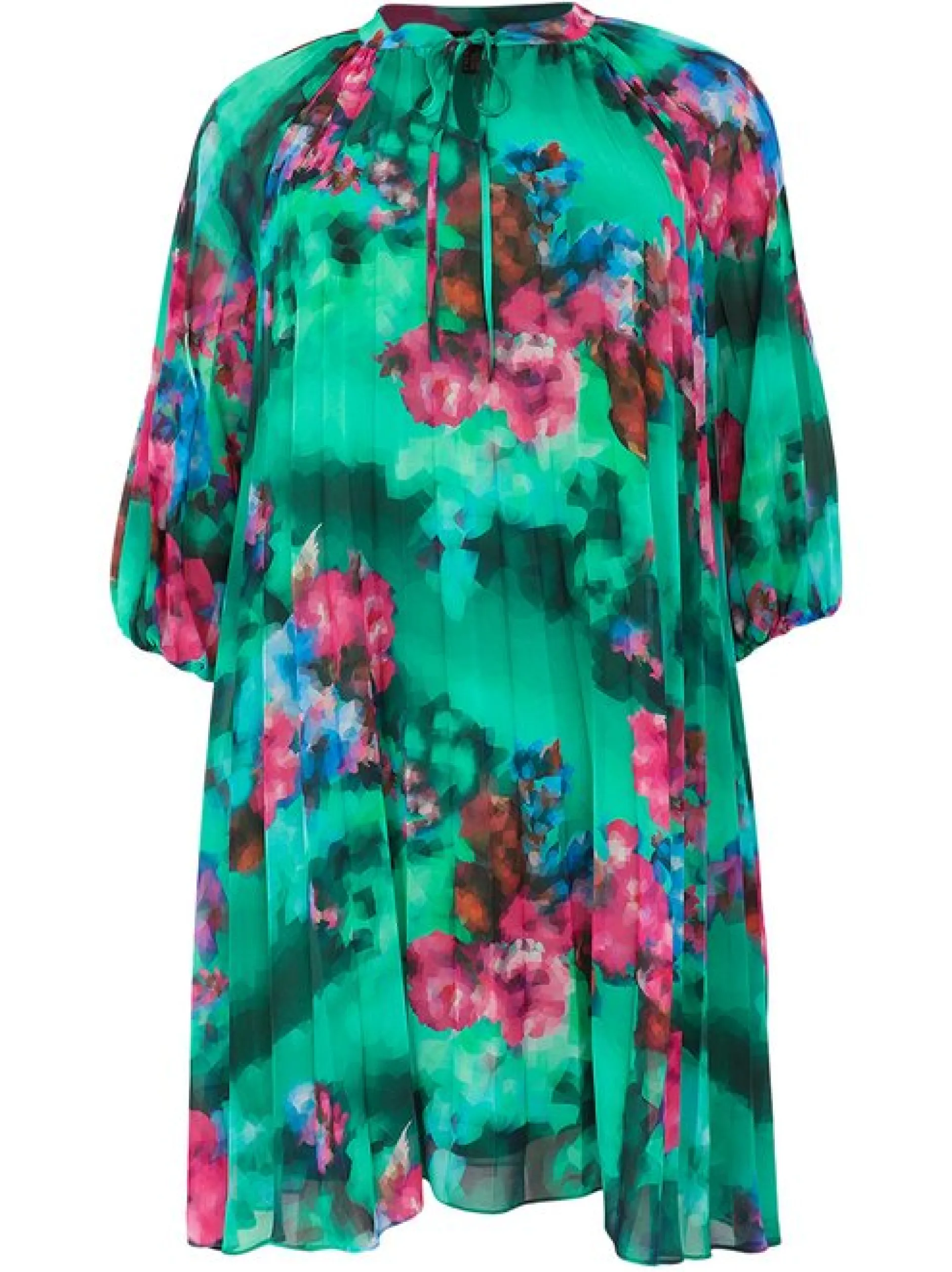 YOEK Damen Kleid in grün