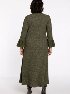 YOEK Damen Kleid in grün