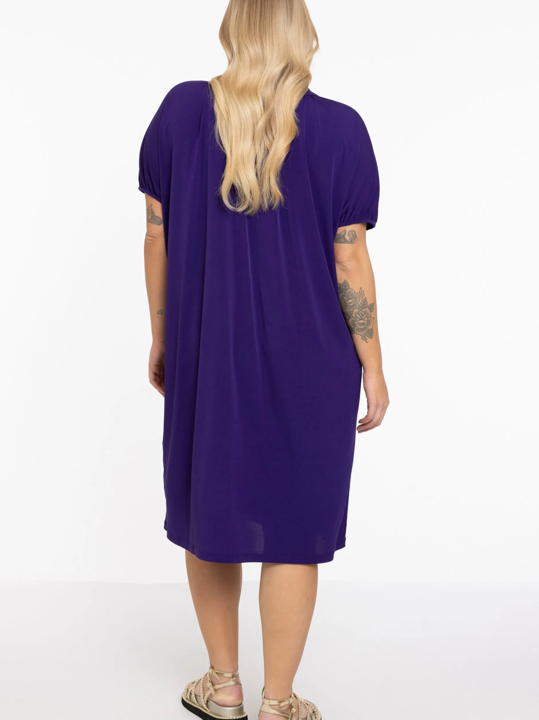 YOEK Damen Kleid in lila