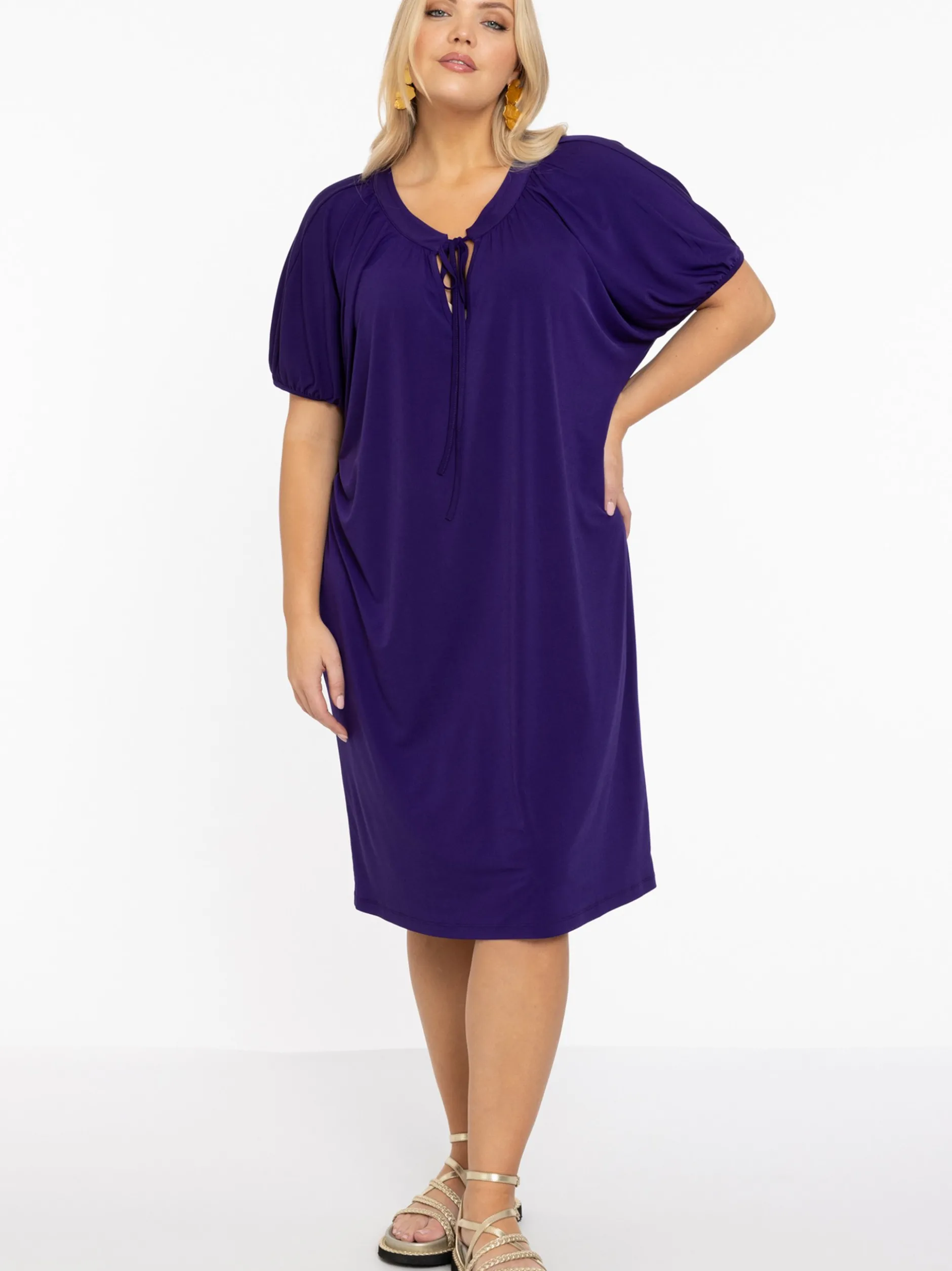 YOEK Damen Kleid in lila