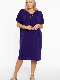 YOEK Damen Kleid in lila